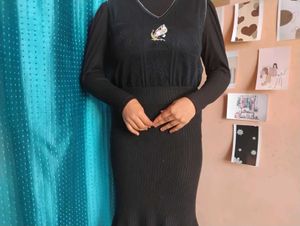 ❤️🤍Black Knitted Sleeveless To❤️p🤍