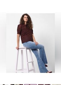 ONLY Casual Regular SleevesEmbroidered WomenPurple