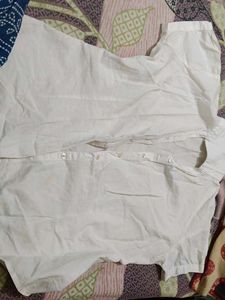 Office or casual wear white shirt