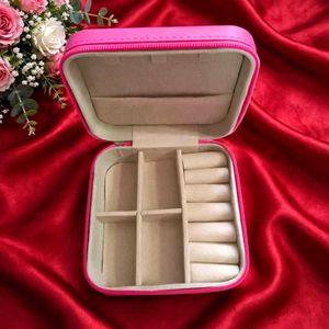 Pink Jewelry Organizer Box