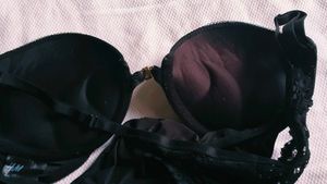 Black Lace H&amp;m bra with brief 👍