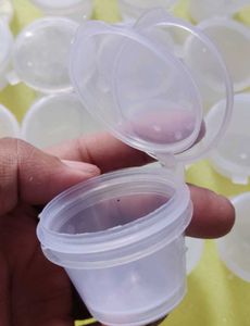 32 Small Plastic Containers with Lids