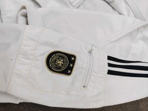 Adidas White Track Jacket