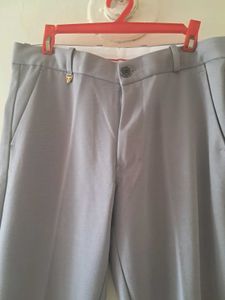Men's Grey Formal Pants
