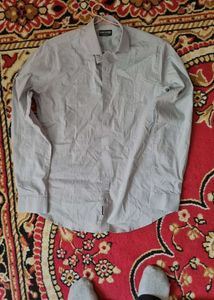 Formal Grey Long Sleeve Shirt