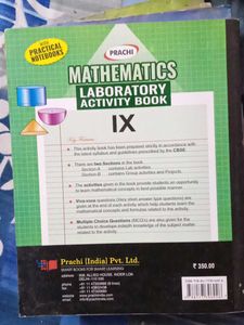 Prachi Mathematics Laboratory Activity Book IX