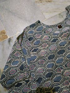 Printed Cotton Kurta