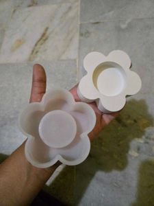 Cute Flower Tealight Holder Mould