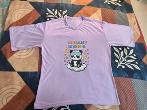 Cute Panda Dreamy Nights Pajama Top