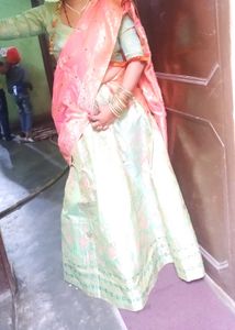 Beautiful Green Lehenga Choli
