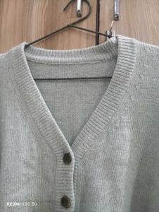 Sage Green Knit Cardigan 🌿 | Cozy Winter Essentia