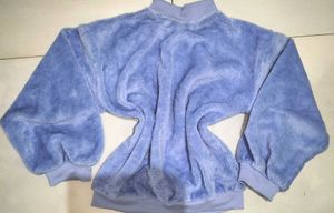 Premium Sky Blue Fleece Sweatshirt