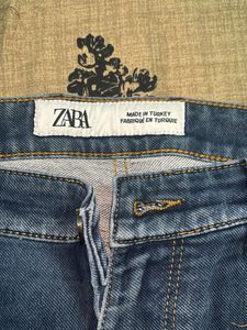 Zara Blue Denim Jeans