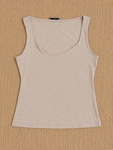 Basic Beige Tank Top