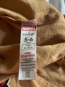 two T shirts MARVEL