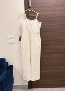 New Chic Cream Jumpsuit