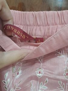 Peach Avaasa Lehenga Choli