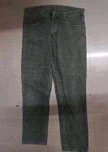 Green Cargo Jeans