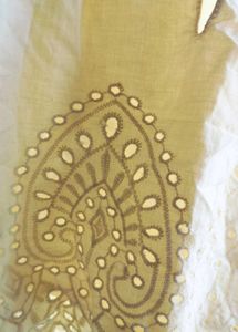 Cute Yellow Eyelet Crop Top