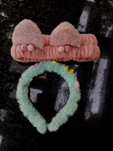 Cute Furry Headband Set