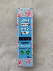 Love Beauty and Planet Bounce Back Reset Mist