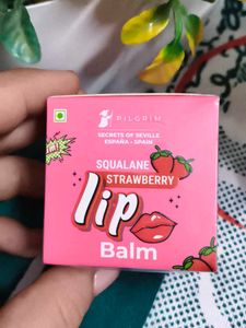 Pilgrim Squalane Strawberry Lip Balm