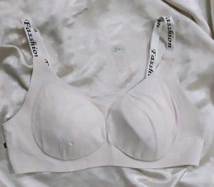 Comfortable White Bra