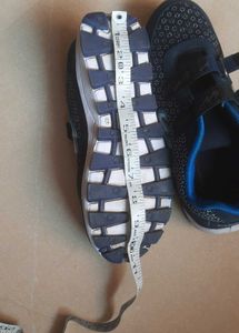 Campus Blue Sneakers with Velcro