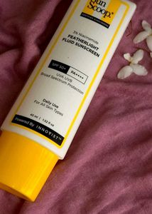 Sun Scoop Featherlight Fluid Sunscreen SPF 50+