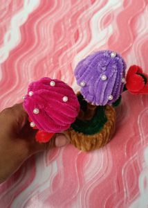 Handmade Pipe Cleaner Flower Pot