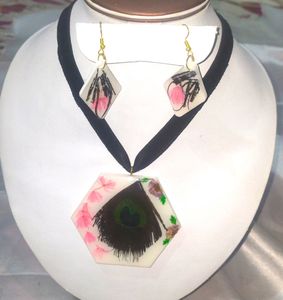 Handmade Resin Jewellery Set