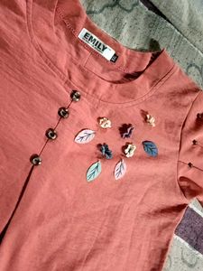 Chic Embellished Top