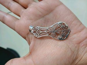 Boho Silver Pendant