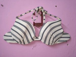 Striped Bikini Top
