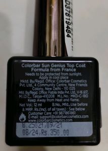 Colorbar Sun Geinus Top Coat