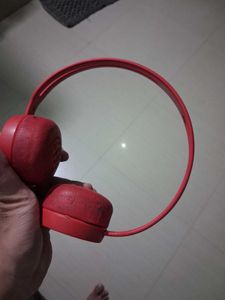 sony Red Over-Ear Headphones- not working