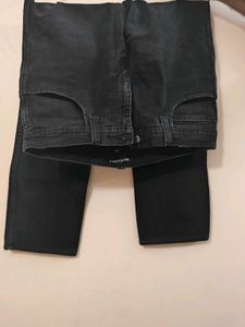 Levi's Line 8 Black Jeans
