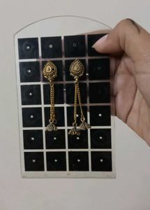Boho Ethnic Jhumka Earrings