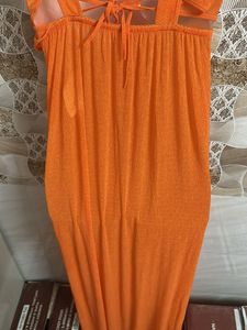 Orange Maxi Nightgown