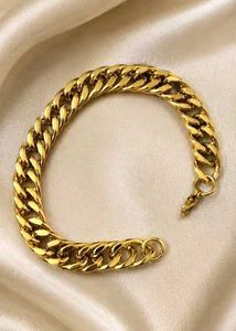 Chunky Gold Chain Bracelet for men