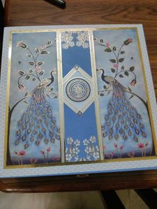 Decorative Peacock Gift Box