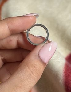 Elegant Diamond Band Ring US size 5