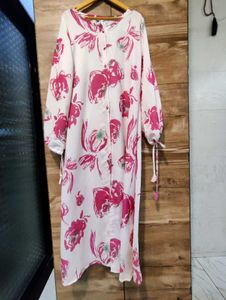 Floral Print Kurta
