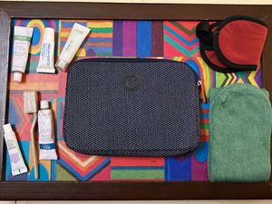 AirFrance Pouch with Travel Essentials