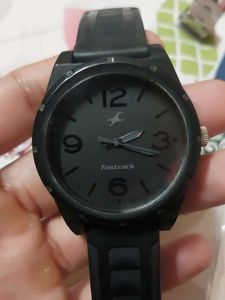 Fastrack All Black Analog Watch