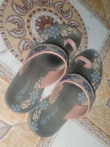 Kiero Floral Print Flip-Flops