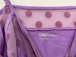 Vintage GAP Body Purple Polka Dot Cami
