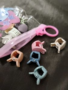 Cute Hair Clips - Set of 10 (2 pack)