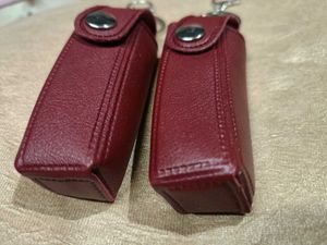 Cute Cherry Keychain Holder Set pack of 2