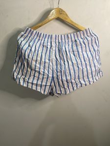 Cute Striped Pajama Shorts